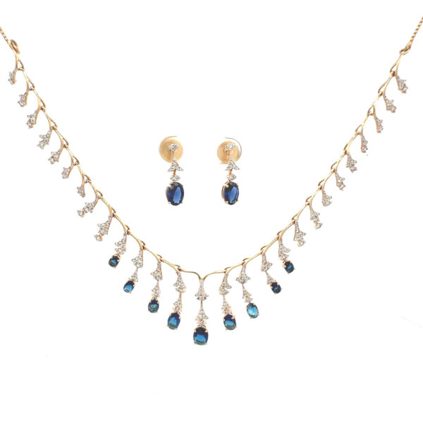 Twilight Glow Diamond Necklace Set