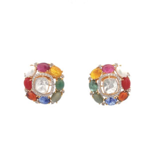 Tara Twinkle Polki Diamond Earrings