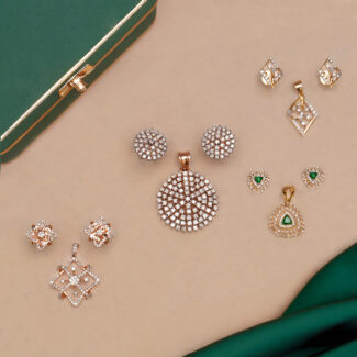 Diamond Pendant Sets