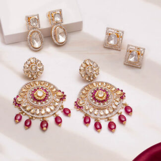 Polki Earrings