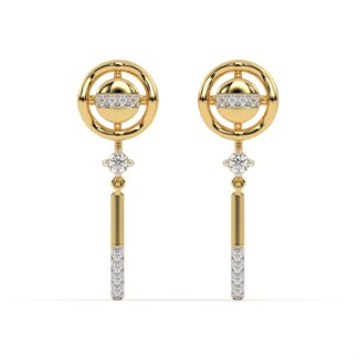 Diamond Glimmer Hoops