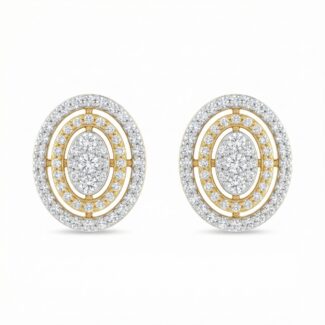 Melody Circles Diamond Earring