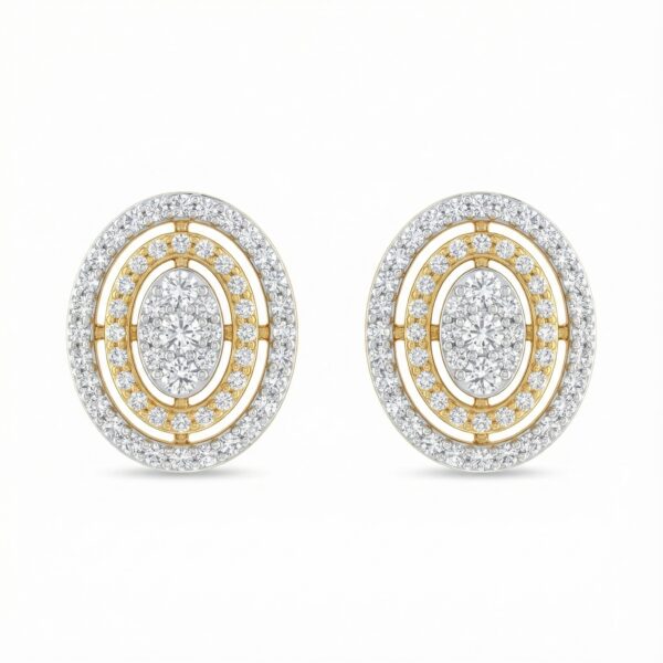 Melody Circles Diamond Earring