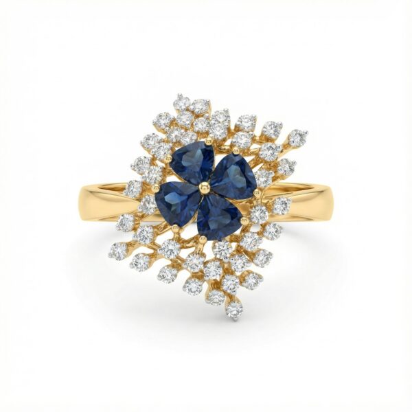 Ocean Muse Diamond Ring