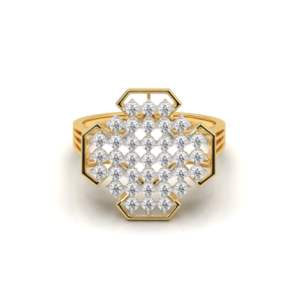 Mystic Aura Diamond Ring