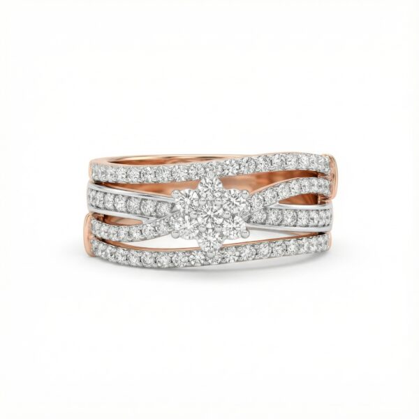 Queen's Crown Diamond Ring