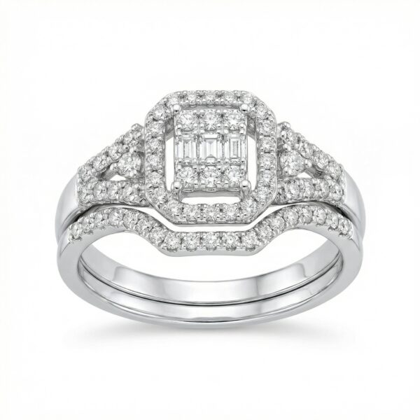 Eterna Diamond Ring (set of 2)