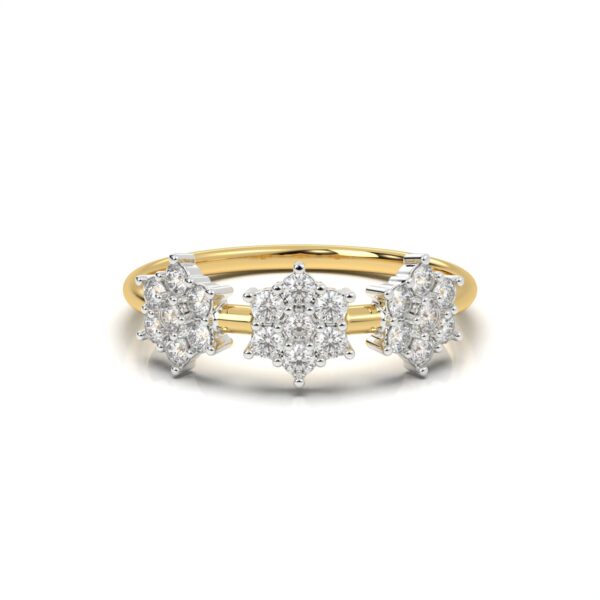 Atrinity spark Diamond Ring