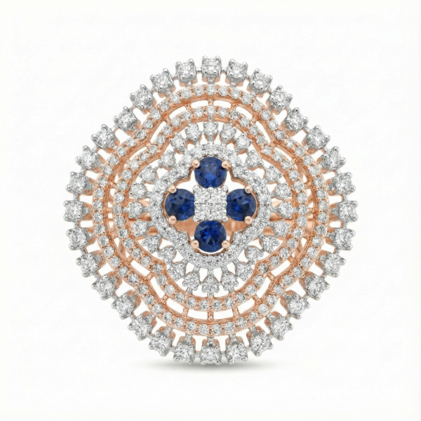 ZBlue Majesty Diamond Ring