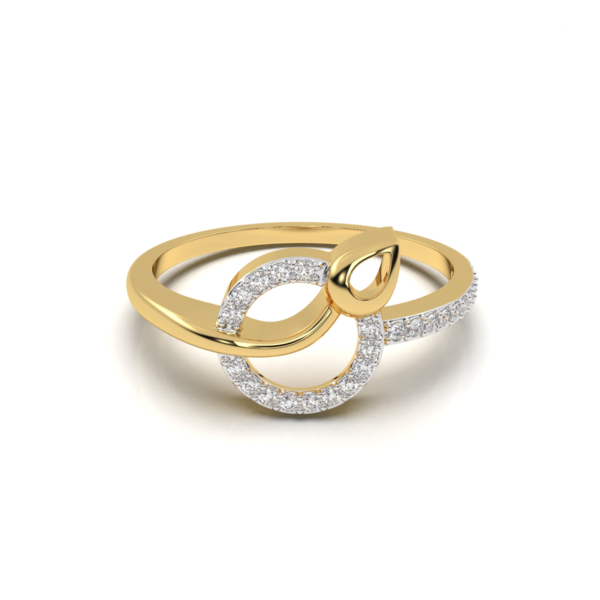 Aradiant Circle Diamond Ring