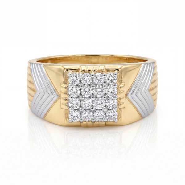 Golden Crest Gents Ring
